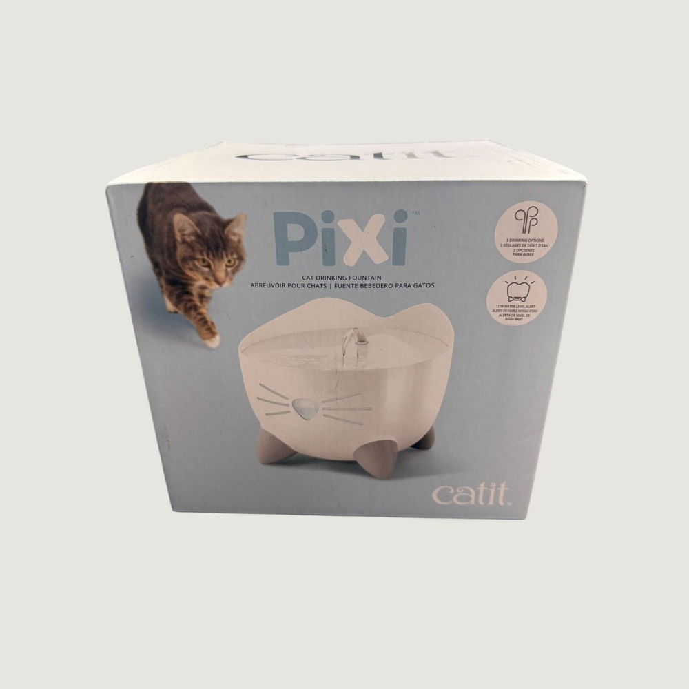 Brand New Catit PIXI Drinking Water Fountain 2.5 Liter